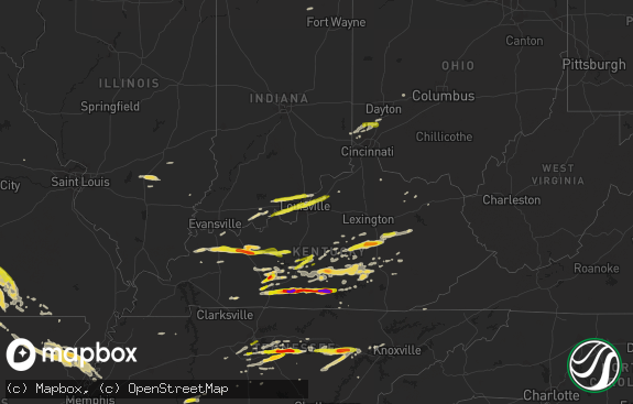 Hail map preview on 10-06-2014