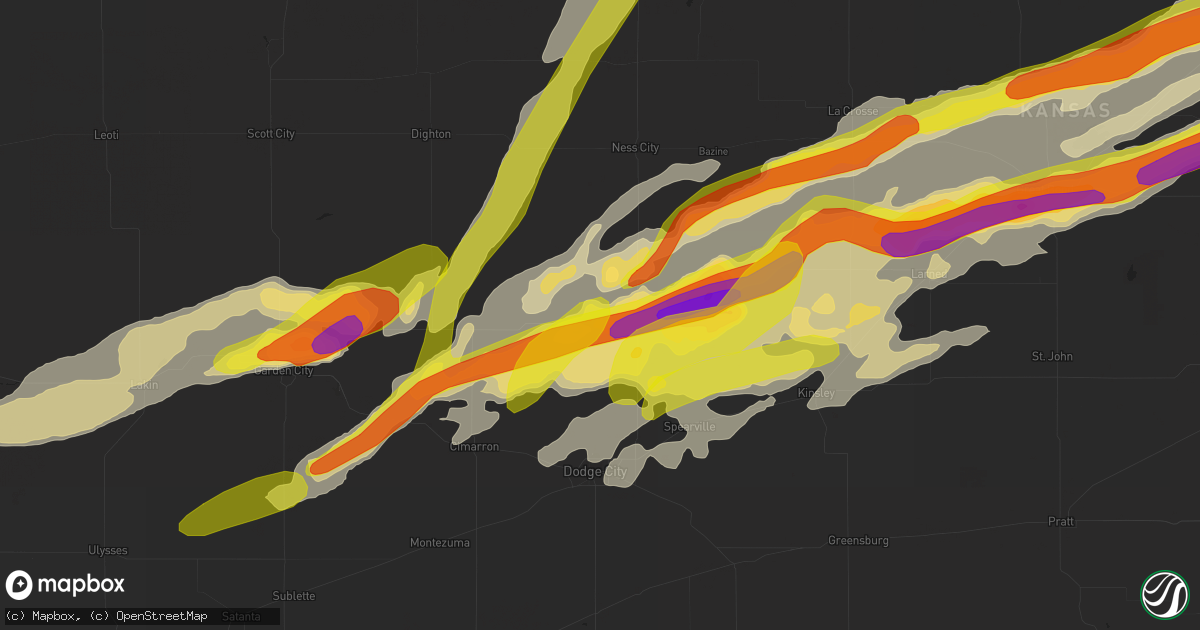 Hail map in Jetmore, KS on October 6, 2017
