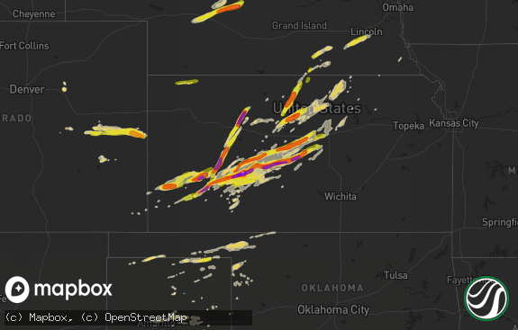 Hail map preview on 10-06-2017