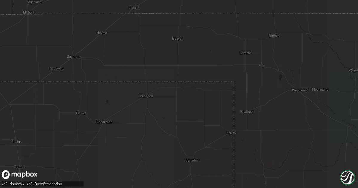 Hail map in Scott City, KS on October 7, 2011