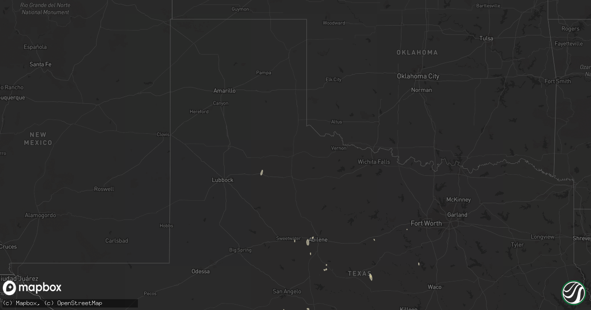 Hail map in Kansas on October 8, 2011