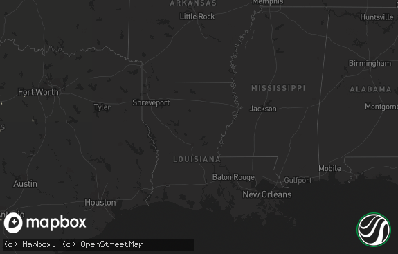 Hail map preview on 10-08-2011