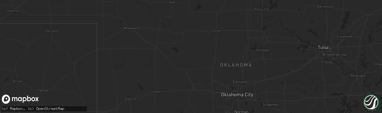 Hail map in Laredo, TX on October 10, 2023