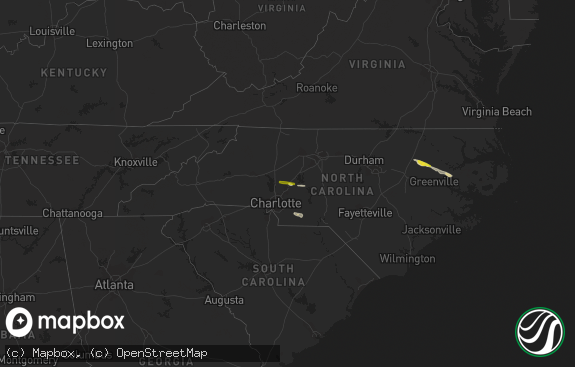 Hail map preview on 10-11-2014