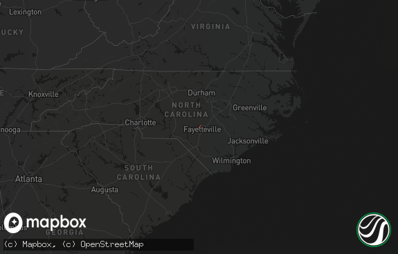 Hail map preview on 10-11-2026