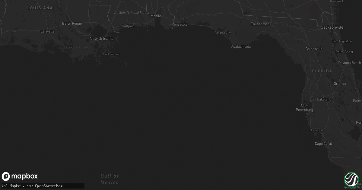 Hail map on October 13, 2015