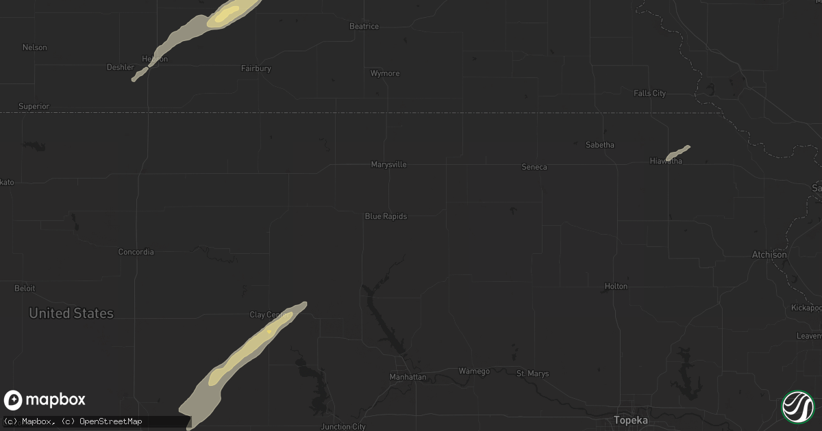 Hail map in Daykin, NE on October 13, 2017