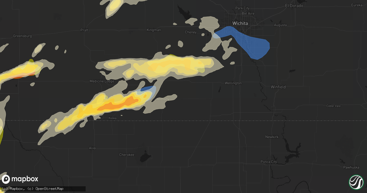 Hail map in Freeport, KS on October 13, 2026