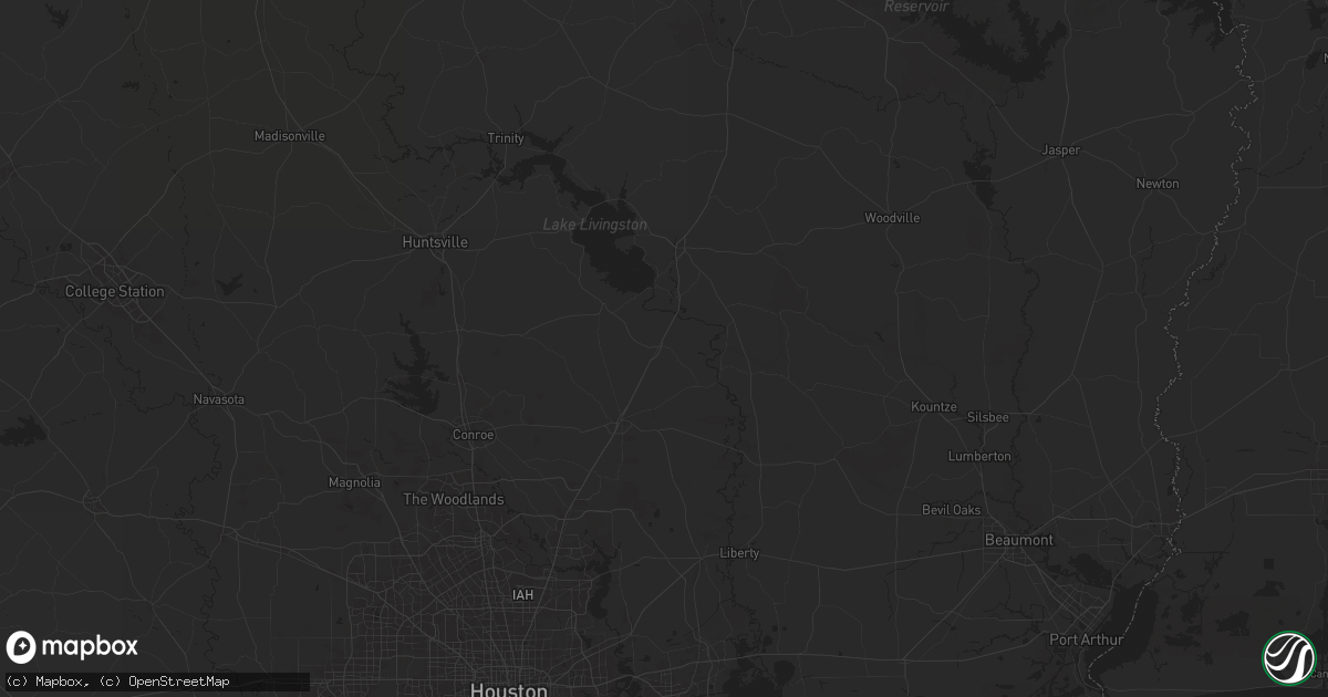 Hail map in Shepherd, TX on October 14, 2024