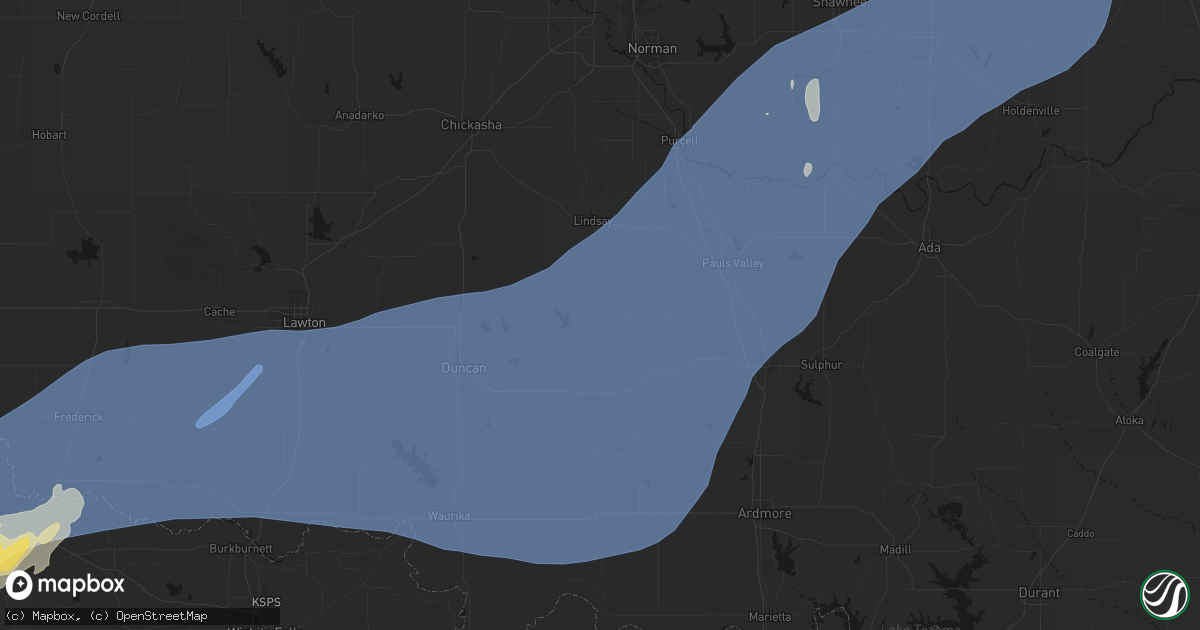 Hail map in Foster, OK on October 14, 2026