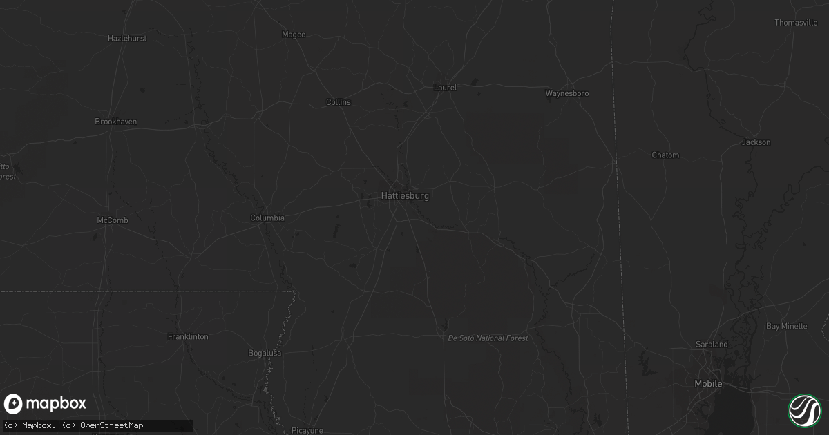 Hail map in Edcouch, TX on October 18, 2012