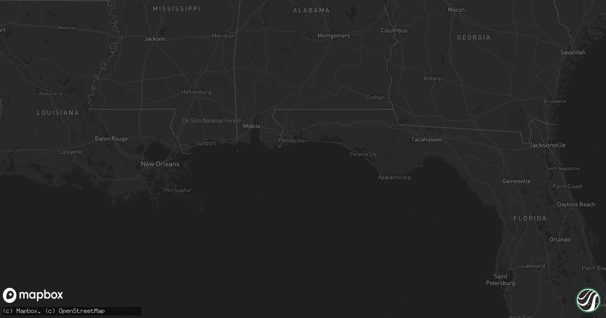 Hail map on October 19, 2020