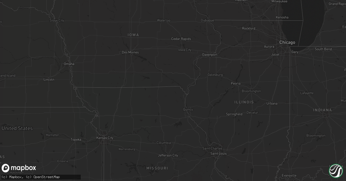 Hail map in Utah on October 21, 2014