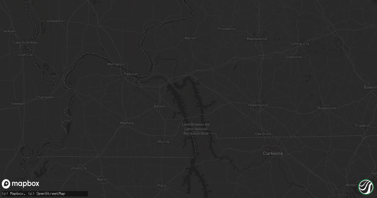 Hail map in English, IN on October 21, 2019