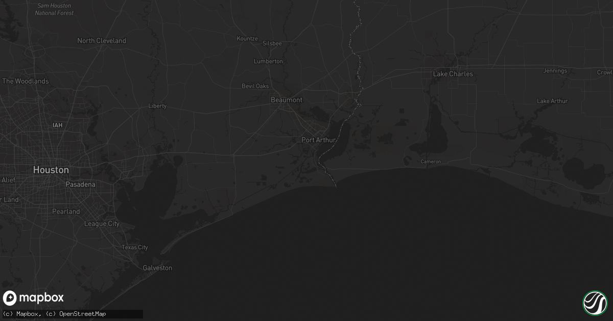Hail map in Damon, TX on October 22, 2017