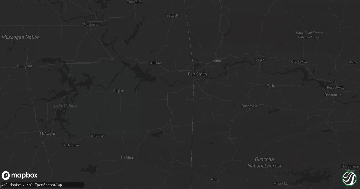 Hail map in Seneca, MO on October 23, 2016