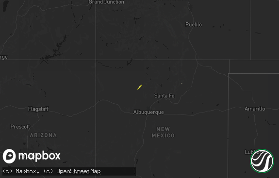 Hail map preview on 10-23-2026
