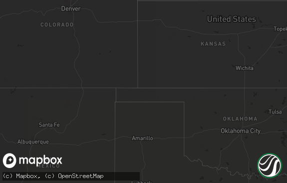 Hail map preview on 10-24-2016