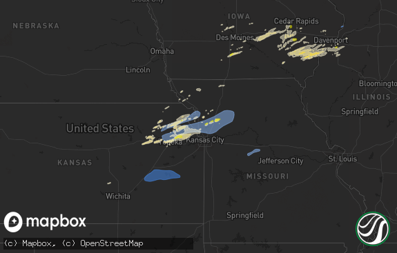 Hail map preview on 10-24-2024