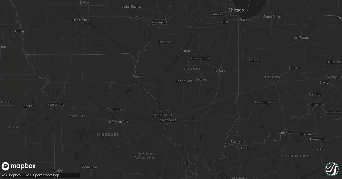 Hail map in Michigan on October 25, 2012