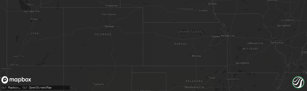 Hail map in Arizona on October 30, 2018