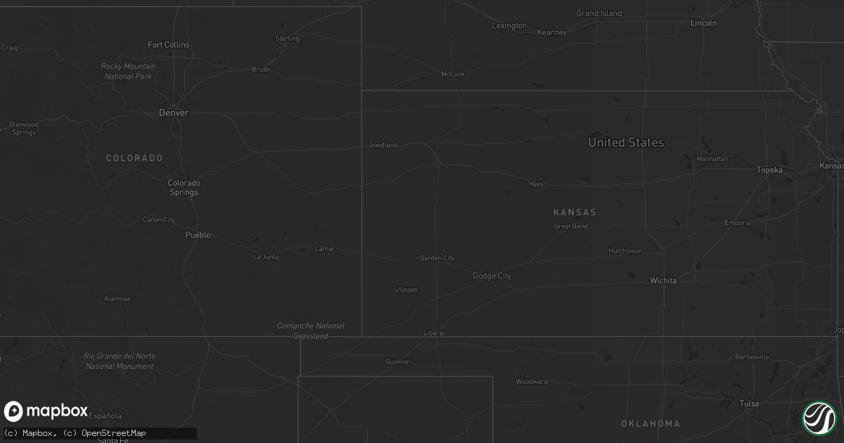 Hail map in Arizona on October 30, 2018