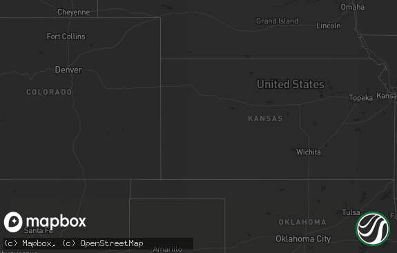 Hail map preview on 10-30-2018