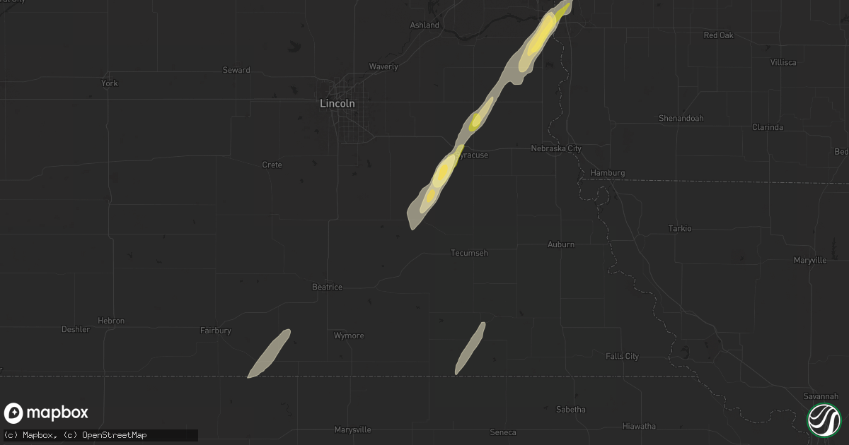 Hail map in Sterling, NE on October 30, 2024