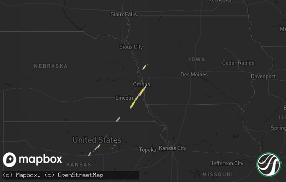 Hail map preview on 10-30-2024