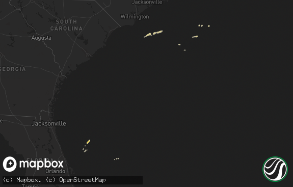 Hail map preview on 10-31-2014
