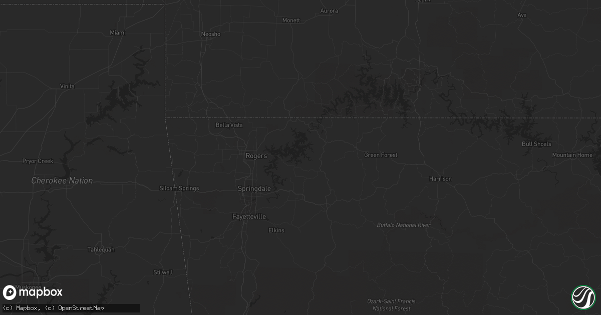 Hail map in Galena, IL on November 1, 2016