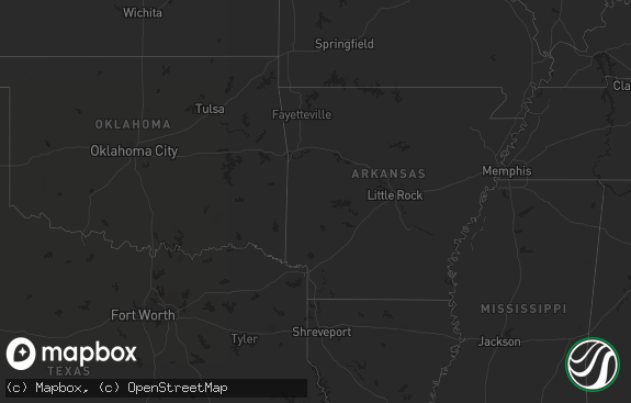 Hail map preview on 11-01-2016