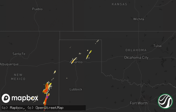 Hail map preview on 11-01-2024