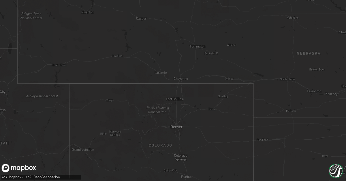 Hail map in Illinois on November 2, 2015