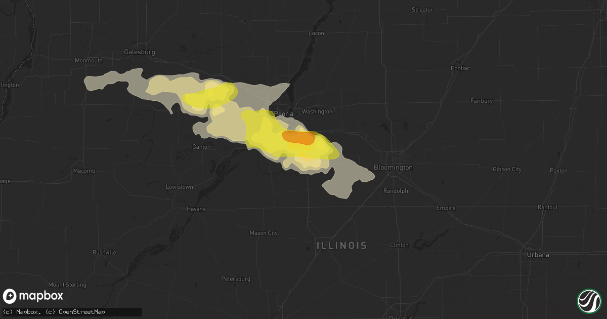 Hail map in Tremont, IL on November 2, 2016