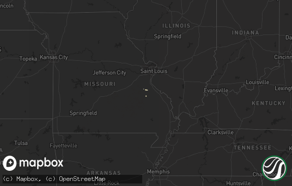 Hail map preview on 11-02-2017