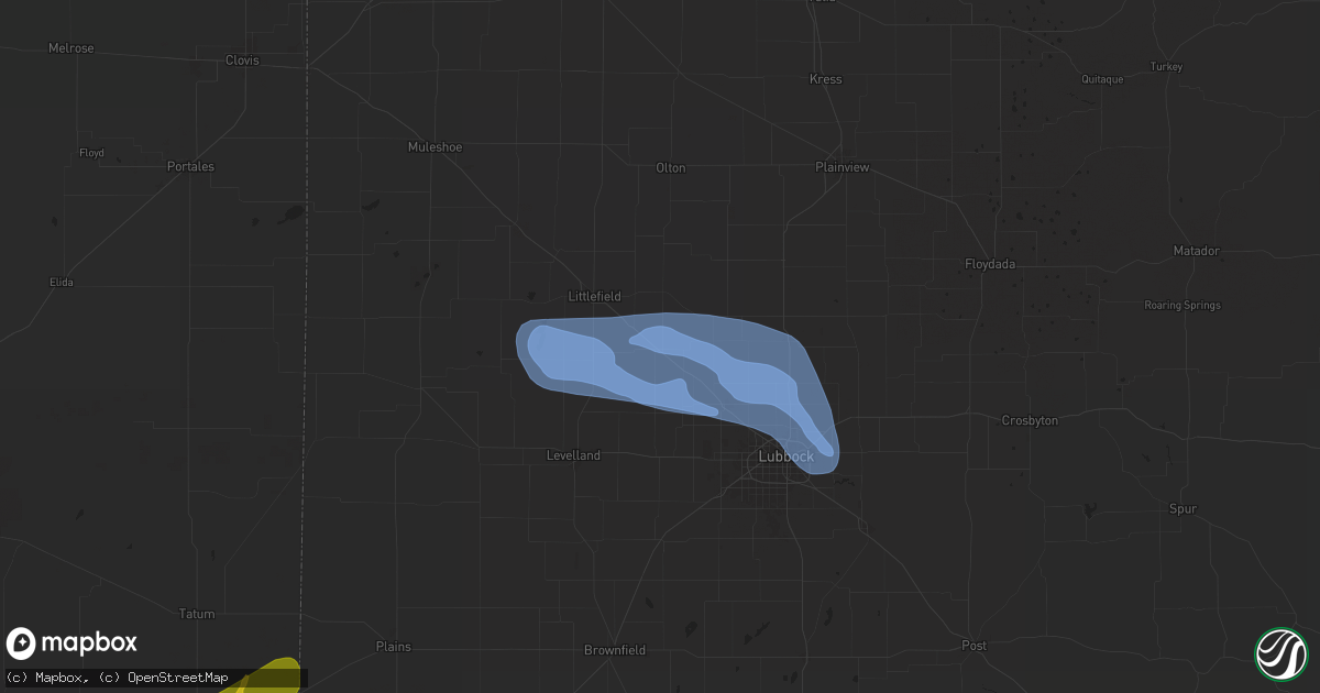 Hail map in Anton, TX on November 2, 2024