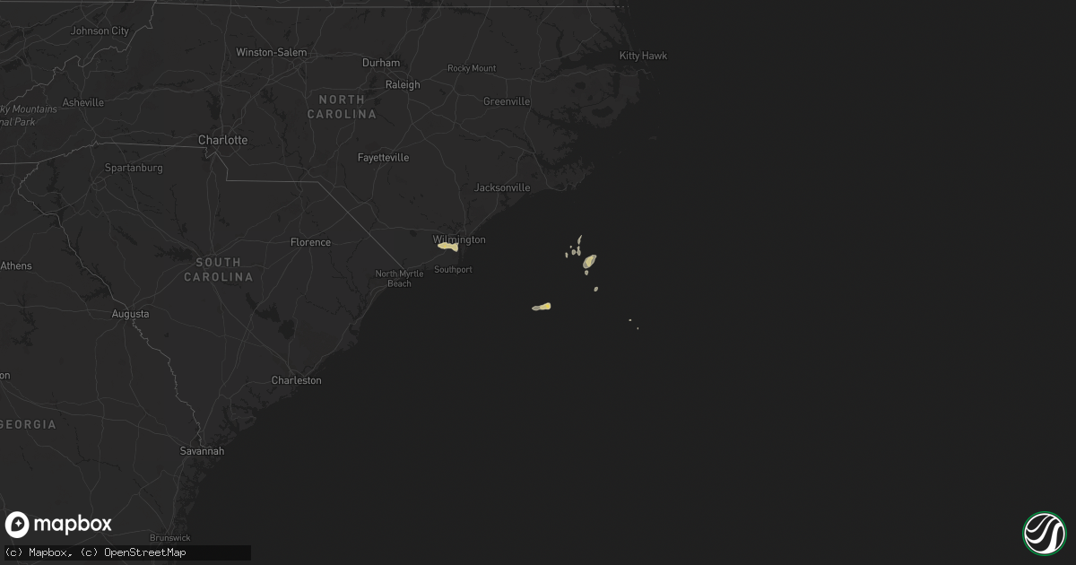 Hail map on November 4, 2011