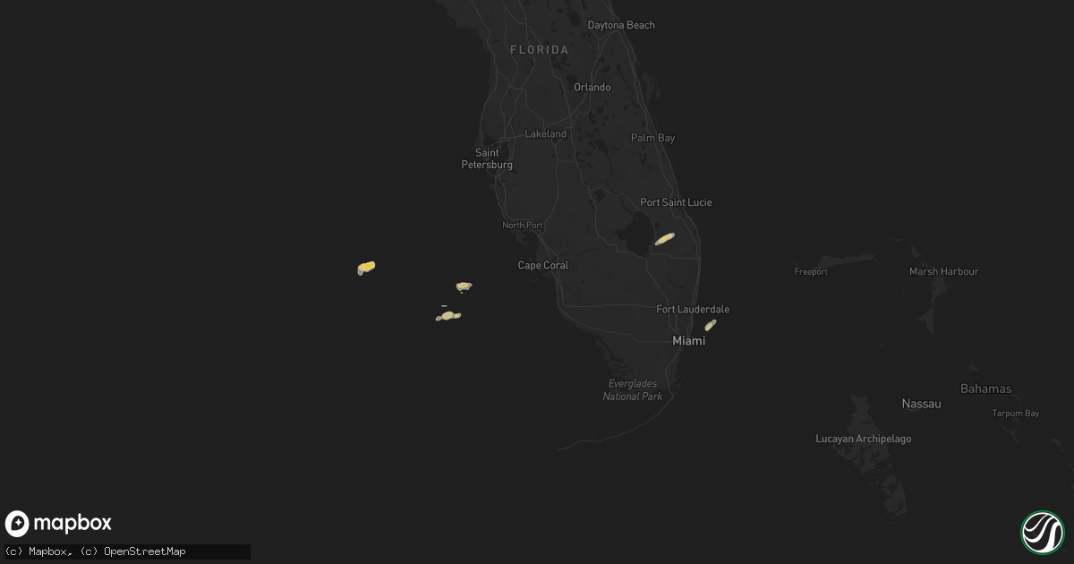 Hail map on November 4, 2021
