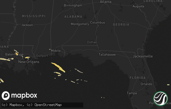 Hail map preview on 11-05-2012