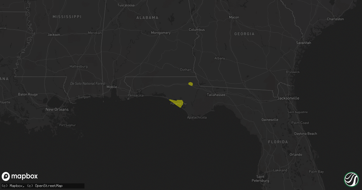 Hail map on November 5, 2014