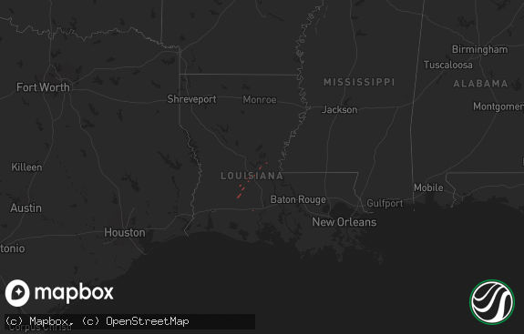 Hail map preview on 11-05-2024