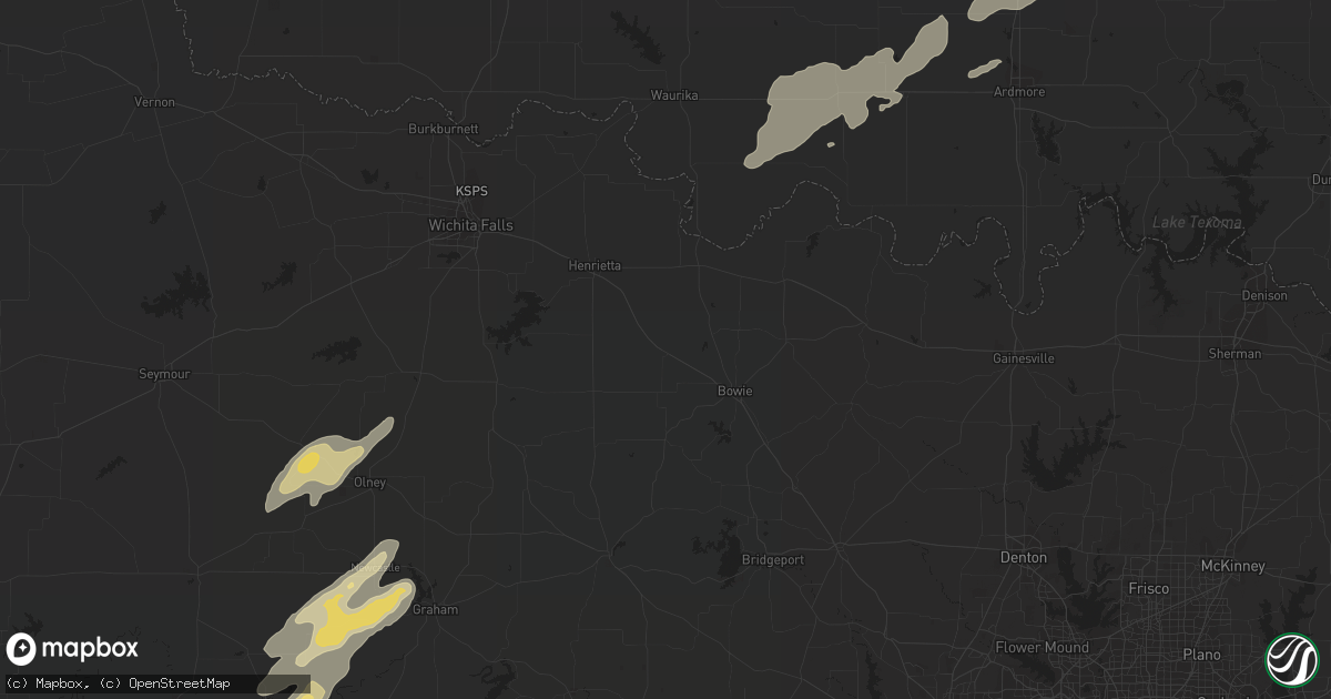 Hail map in Ardmore, OK on November 6, 2011