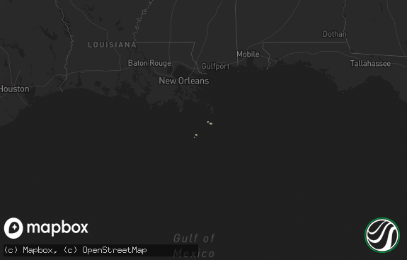 Hail map preview on 11-07-2020