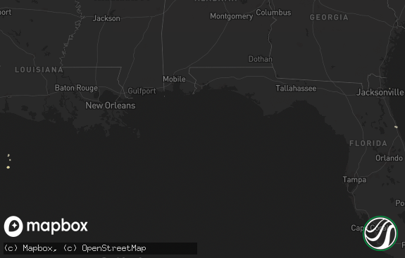 Hail map preview on 11-09-2018