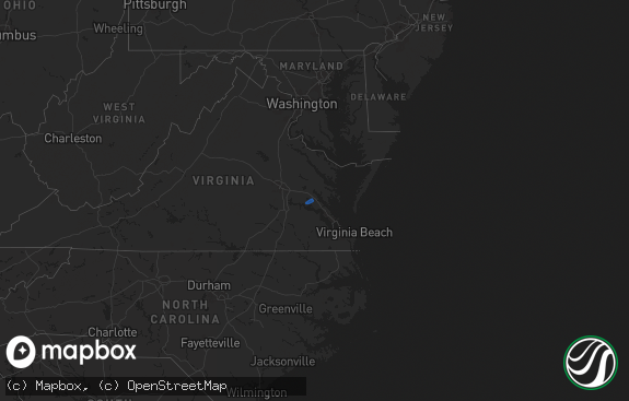 Hail map preview on 11-10-2025