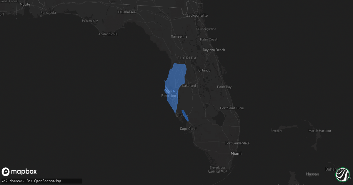 Hail map on November 11, 2020