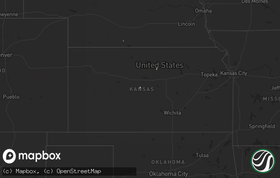 Hail map preview on 11-12-2024