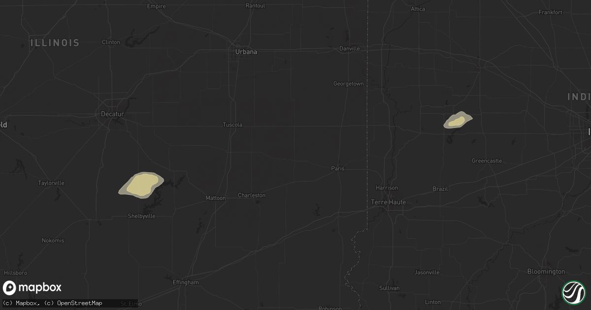 Hail map in Rockville, IN on November 13, 2011