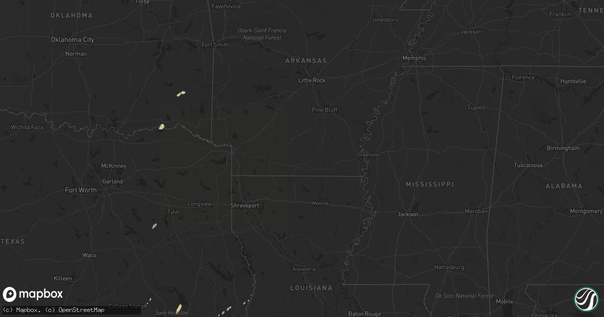 Hail map in Kentucky on November 15, 2011